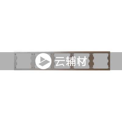 AQ5105-CG五位多联边框，金色