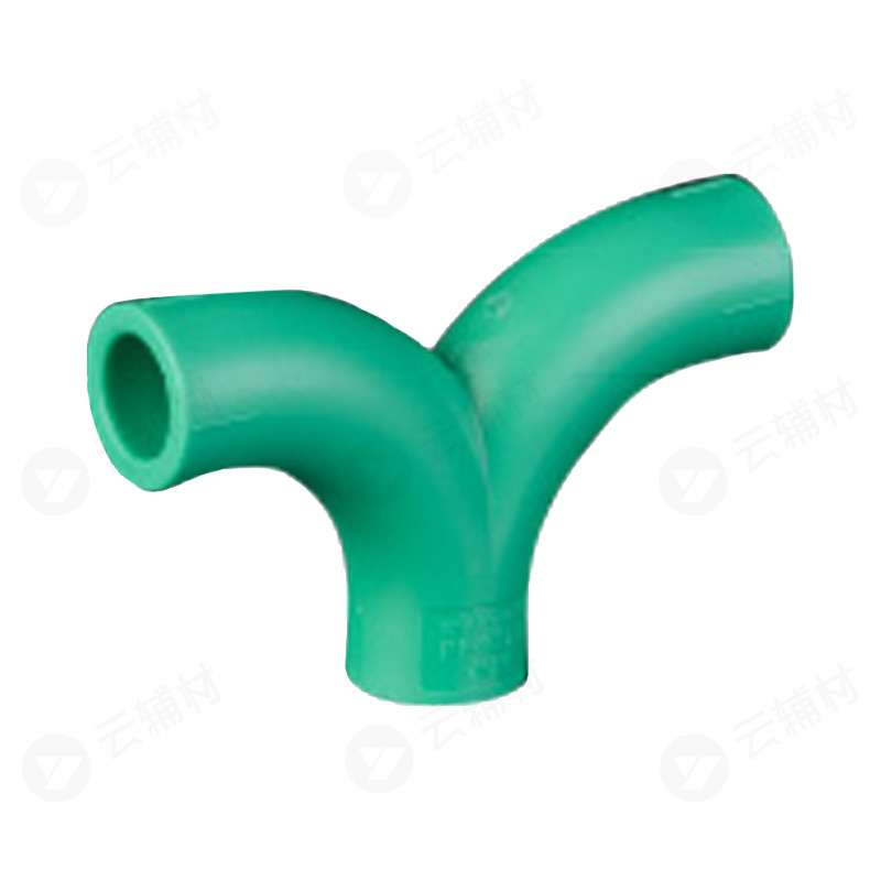 柏可威绿色PPR Y型三通25mm