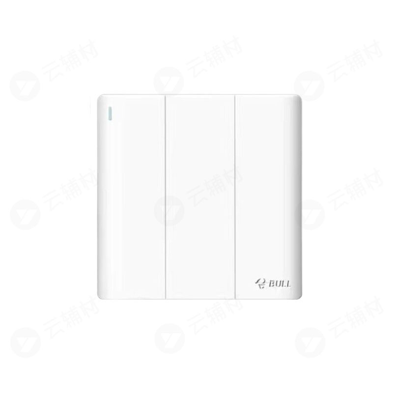 公牛 G25白 大板三开单K311（16A）