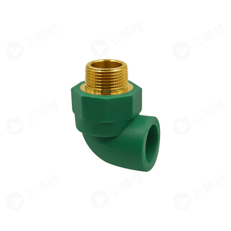 微朗绿色PPR 外螺弯头32*1