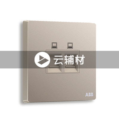 AF329-PG二位6类电脑插座RJ45