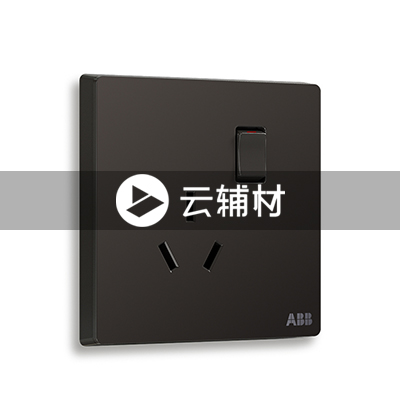 AF228-885一位中标带开关三孔插座16A