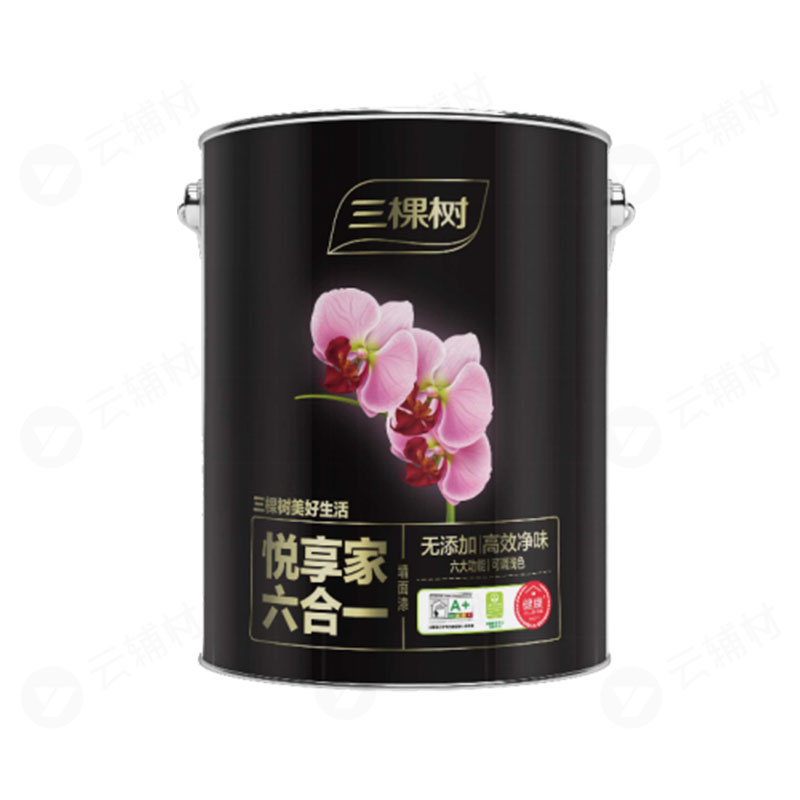 三棵树 悦享家六合一墙面漆 5L