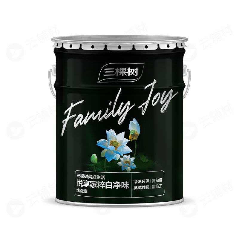 三棵树 悦享家粹白乳胶漆25公斤