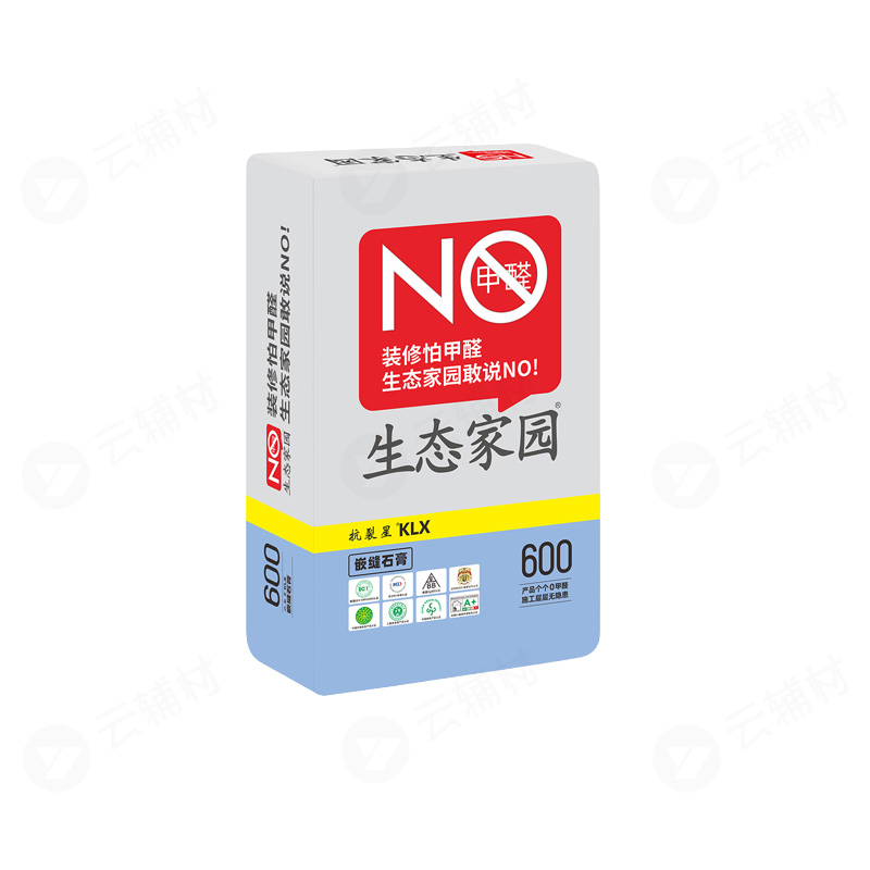 生态家园抗裂星KLX600嵌缝石膏18KG