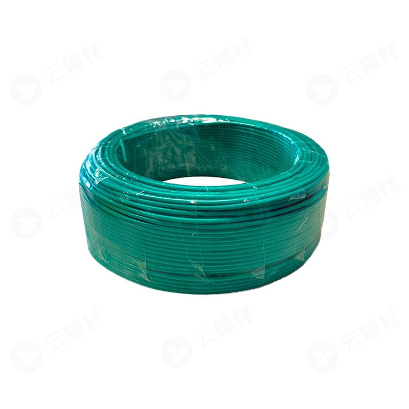 武汉二厂JZBV4.0^双层阻燃电线 绿色 100米