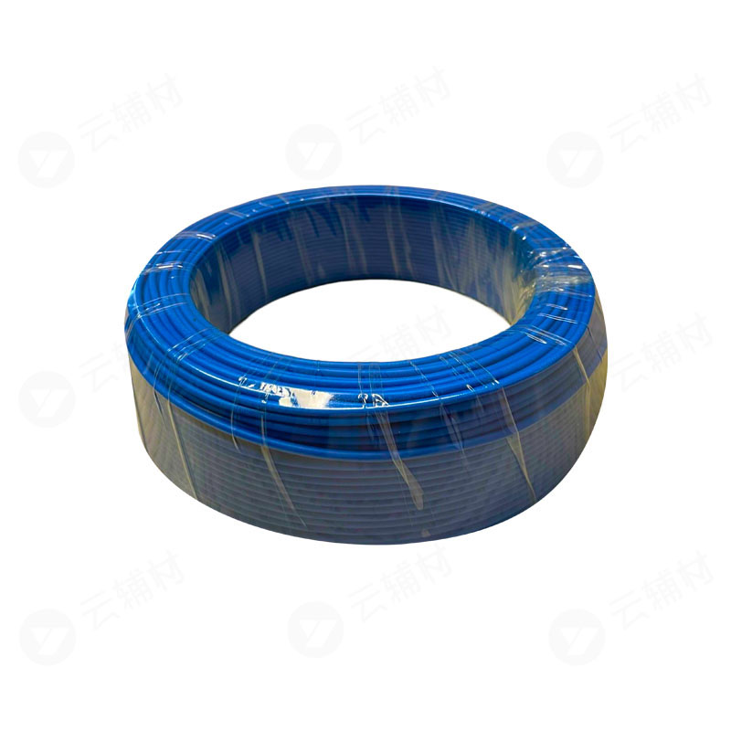 武汉二厂JZBVR4.0^双层阻燃电线 兰 100米